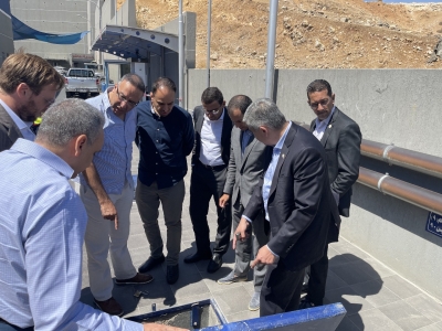 زيارة مجموعة AKWA المغربية  لشركة المناصير للزيوت والمحروقات