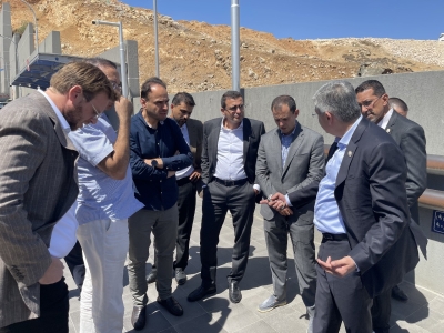 زيارة مجموعة AKWA المغربية  لشركة المناصير للزيوت والمحروقات