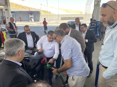 زيارة مجموعة AKWA المغربية  لشركة المناصير للزيوت والمحروقات