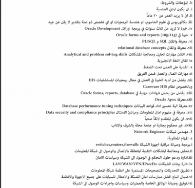 مؤسسات حكومية تعلن عن وظائف شاغرة وتدعو مرشحين للامتحان التنافسي