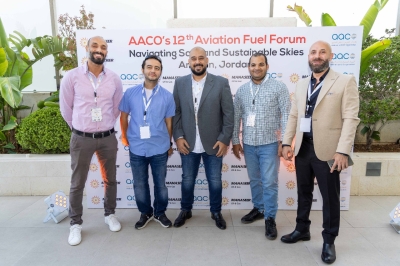 المناصير للزيوت والمحروقات الراعي الذهبي لمنتدى 12  لوقود الطيران الذي نظمه الاتحاد العربي للنقل الجوي (AACO)