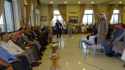 جاهة حسن نجل الصحفي محمد غنام وآل مالك من مصر .. العرموطي طلب وثامر الفايز اعطى