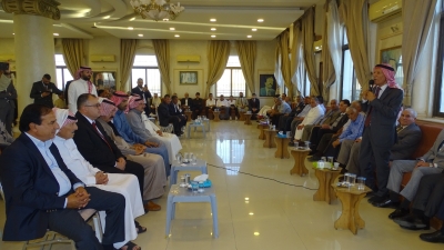 جاهة حسن نجل الصحفي محمد غنام وآل مالك من مصر .. العرموطي طلب وثامر الفايز اعطى