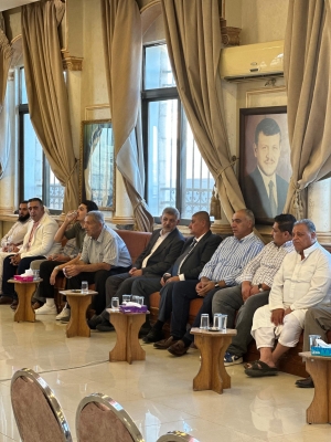 جاهة حسن نجل الصحفي محمد غنام وآل مالك من مصر .. العرموطي طلب وثامر الفايز اعطى