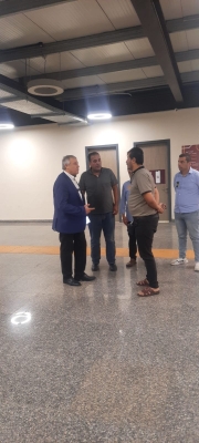 الأردن..وزير النقل في الباص السريع - صور