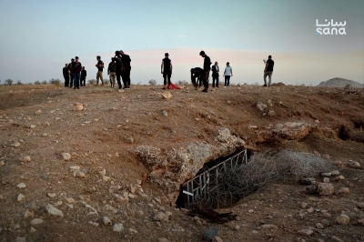 سورية .. الكشف عن سجن سري جديد تحت الارض - فيديو وصور