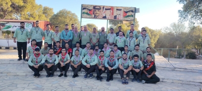 طلبة جامعة عمان العربية يشاركون في المعسكر الكشفي 