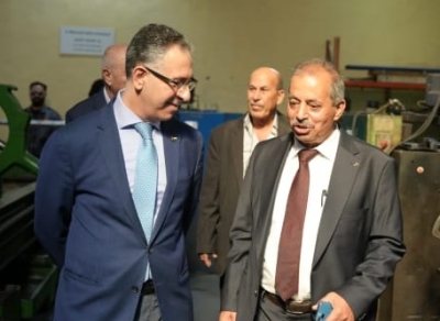 العقبة : الوزير  القضاة يزور شركة كاليميرا للخدمات الصناعية ويشيد بقدراتها 