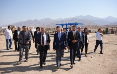 العقبة : الوزير  القضاة يزور شركة كاليميرا للخدمات الصناعية ويشيد بقدراتها 