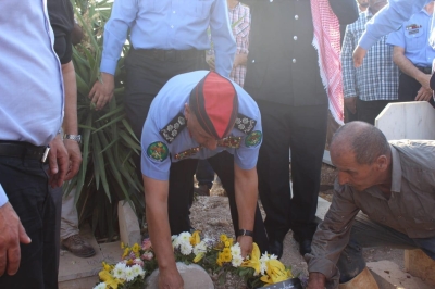 الأمن العام يُشارك بتشييع جثمان العميد المتقاعد الروسان