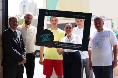 فندق إنتركونتيننتال الأردن يحتفل ب (عطاء IHG لشهر الخير) من خلال عدة نشاطات مؤثرة