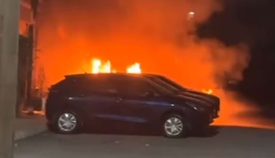 حريق في مطعم ومركبتين بشارع مكة في عمّان