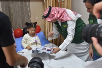 إطلاق المرحلة الثانية من مبادرة زراعة القوقعة للأطفال الفلسطينيين بدعم مركز الملك سلمان في مستشفى الاستقلال