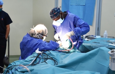 إطلاق المرحلة الثانية من مبادرة زراعة القوقعة للأطفال الفلسطينيين بدعم مركز الملك سلمان في مستشفى الاستقلال