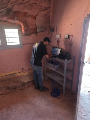 إنشاء محطة رصد زلزالي حديثة في البتراء