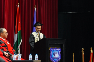 بالصور ... د. ماهر الحوراني يرعى اليوم الأول لإحتفال عمان الأهلية بتخريج طلبتها للفصل الصيفي من الفوج 32