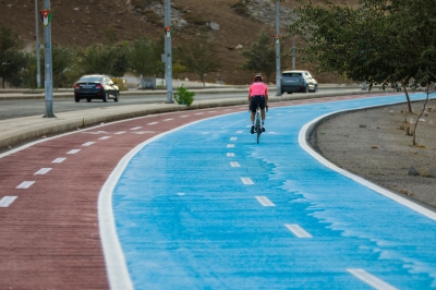 أمانة عمان  تنفذ ممشى في شارع الستين بمنطقة زهران -  صور