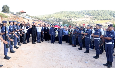 العيسوي يشارك في تشييع جثمان قائد سلاح الجو الأسبق اللواء القضاة