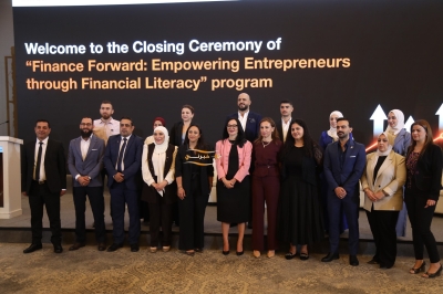 بالشراكة بين أورنج الأردن والتعاون الدولي الألماني ..  تخريج وتمكين 100 ريادي من برنامج Finance Forward