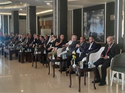 العيّن موفق الضمور يجمع شخصيات وطنية في لقاء حواري