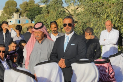 جاهة الشاب أحمد ضيف الله الهملان إلى عشيرة العجارمة