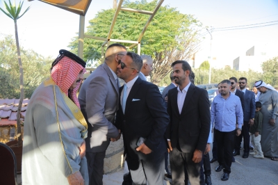 جاهة الشاب أحمد ضيف الله الهملان إلى عشيرة العجارمة