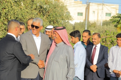 جاهة الشاب أحمد ضيف الله الهملان إلى عشيرة العجارمة