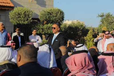 جاهة الشاب أحمد ضيف الله الهملان إلى عشيرة العجارمة