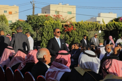 جاهة الشاب أحمد ضيف الله الهملان إلى عشيرة العجارمة