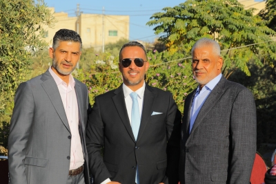 جاهة الشاب أحمد ضيف الله الهملان إلى عشيرة العجارمة