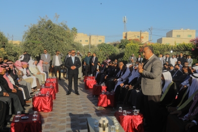 جاهة الشاب أحمد ضيف الله الهملان إلى عشيرة العجارمة