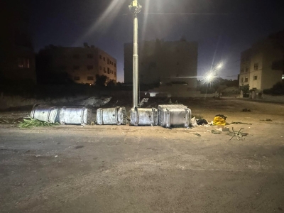 هذا هو الحال في منطقة دير غبار  بعمّان - صور