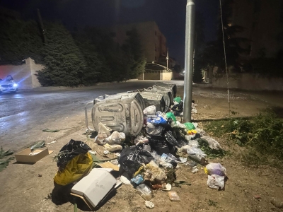 هذا هو الحال في منطقة دير غبار  بعمّان - صور