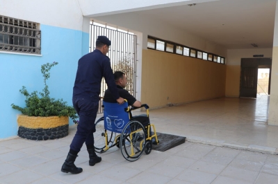 بالصور.. مراكز الإصلاح تهيئ مبانيها لخدمة النزلاء ذوي الإعاقة