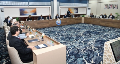 (العلوم والتكنولوجيا) تستقبل وفدًا من وزارة التعليم العالي السورية 