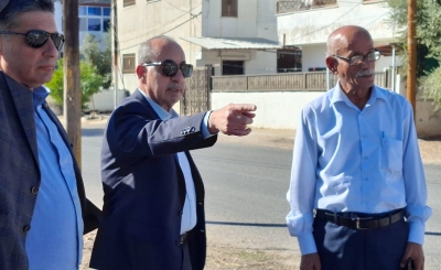 المصري يطلع على استعداد بلديات بإربد لفصل الشتاء