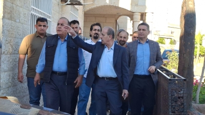 المصري يطلع على استعداد بلديات بإربد لفصل الشتاء