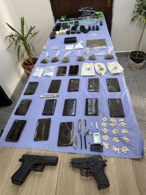 الأردن: من معبر جابر إلى الجبال الوعرة.. الأمن يكشف مخابئ السموم- صور