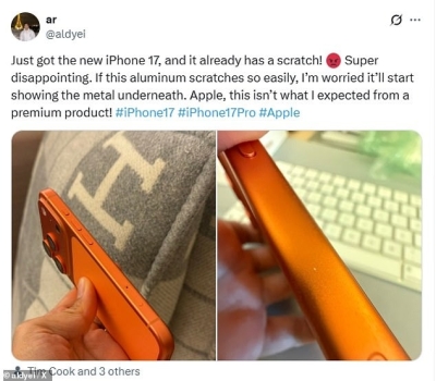 من البرتقالي إلى الوردي.. ظاهرة غريبة تُغضب مستخدمي آيفون 17