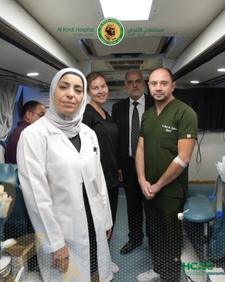 نجاح حملة التبرع بالدم في مستشفى الكندي