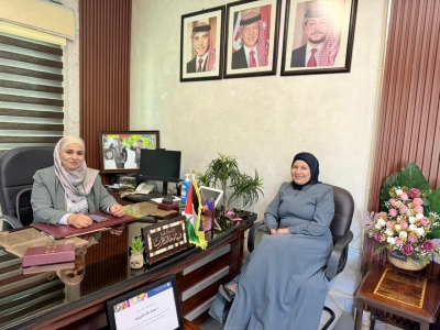 الخريشا تتابع تنفيذ خطط دروس تكنولوجيا المعلومات وتؤكد أهمية تمكين طلبة BTEC