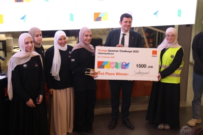 أورنج الأردن تختتم تحدي أورنج الصيفي 2025 بمشاريع شبابية مبتكرة - صور