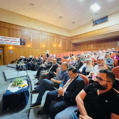 جلسة توعوية بعنوان (امنح النور لغيرك)  في مستشفى الأمير حمزة 