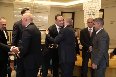 العيسوي طلب و العموش اعطى.. آل ابو دهيم و آل الحسيني نسايب - صور