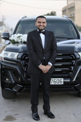 المحامي شاكر عماد الطراونة يحتفل بزفافه ويشكر المهنئين