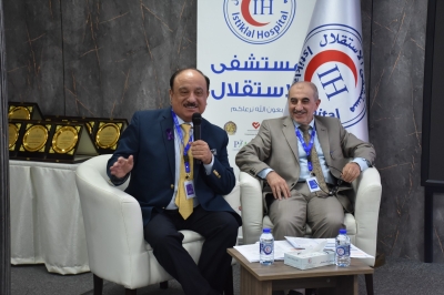 مستشفى الاستقلال ينظّم يوماً طبياً مجانياً لموظفي الأشغال برعاية الوزير أبو السمن