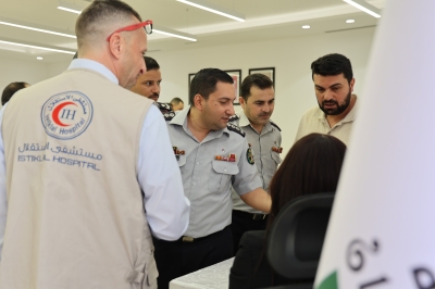 مستشفى الاستقلال ينظّم يوماً طبياً مجانياً لموظفي الأشغال برعاية الوزير أبو السمن