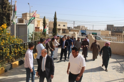 وزير الإدارة المحلية يتفقد بلدية أم القطين والمكيفتة - صور