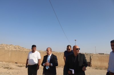 وزير الإدارة المحلية يتفقد بلدية أم القطين والمكيفتة - صور