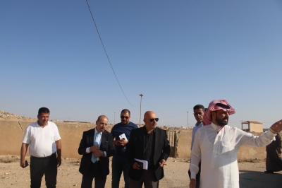 وزير الإدارة المحلية يتفقد بلدية أم القطين والمكيفتة - صور